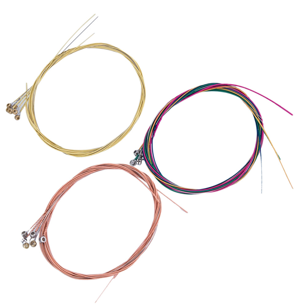 Musical Instrument Strings - 3 takım halk gitar telleri seti