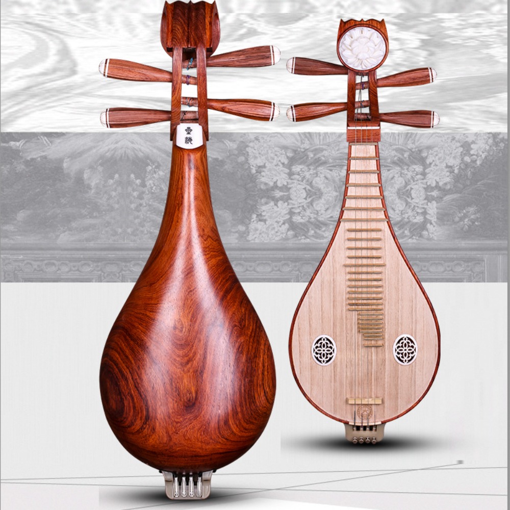 Musical Instruments - Pekin Xinghai 8414-A Şakayık Desenli Gül