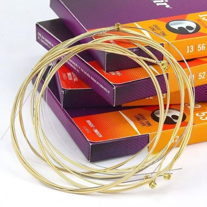 Musical Instrument Strings - Kaplamalı Akustik Gitar Telleri Fosfor Bronz