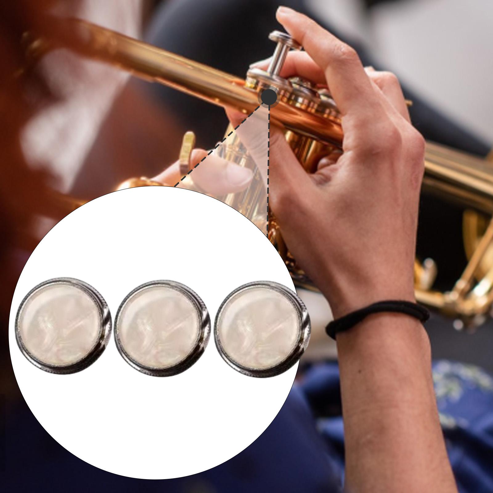 Musical Instrument Repairs - 3 adet Trompet Vana Kapakları Tamir