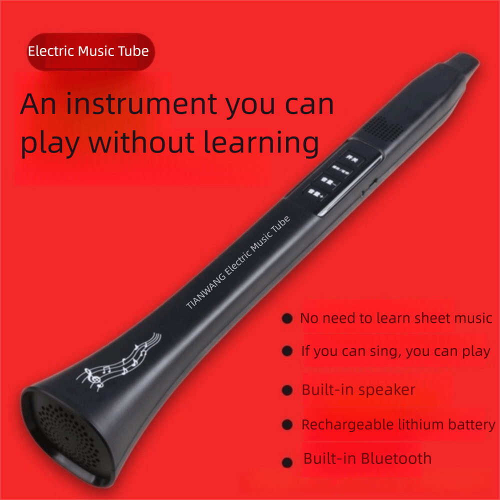 Musical Instrument Youtube - Taşınabilir Elektrikli Müzik Tüpü Çoklu Tonlu