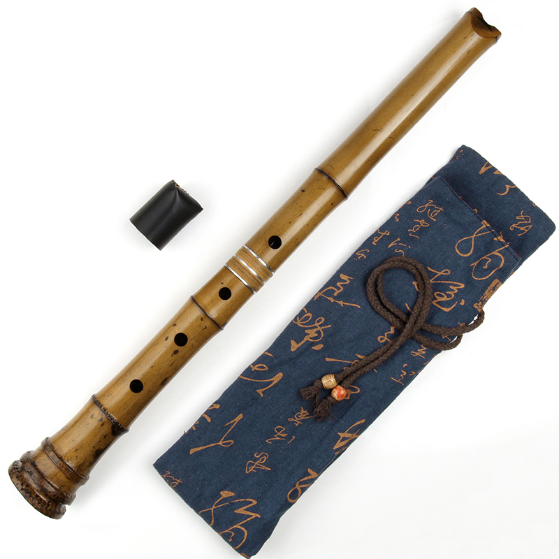 Shakuhachi Bamboo Flute - D Tuşu İki Bölümlü Shakuhachi 5