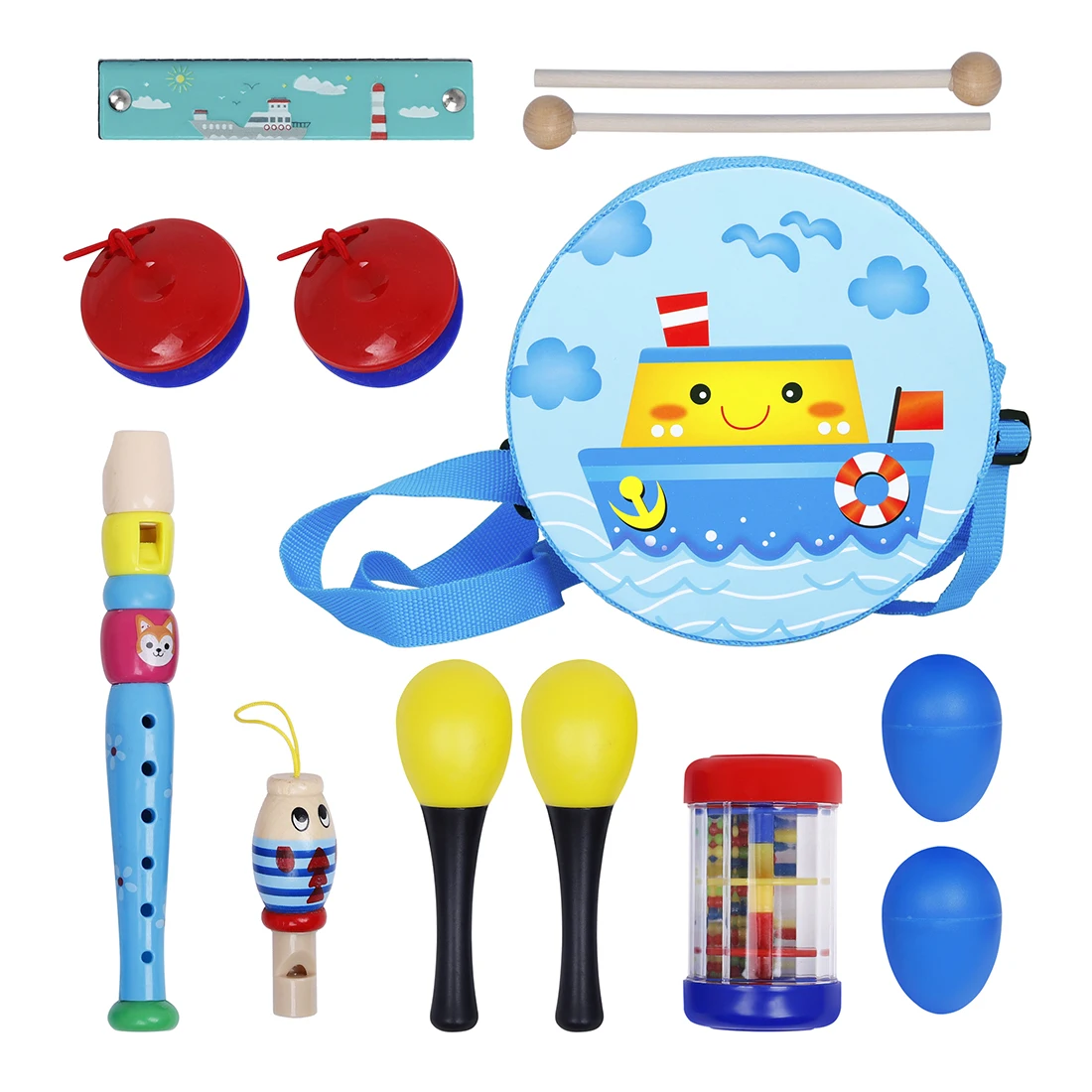 Orff Müzik Aletleri 8 Adet Çoc - Musical Instrument For Toddlers incelemesi ve fiyatı
