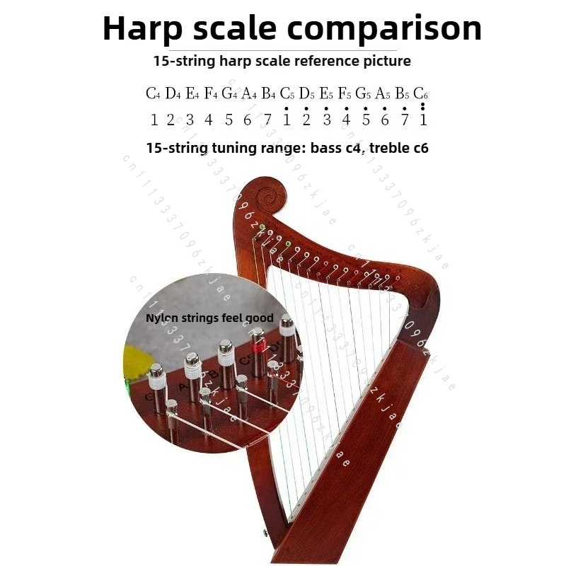 El Yapımı 15 Tonlu Arp Ses Ter - Musical Instrument Strings incelemesi ve fiyatı
