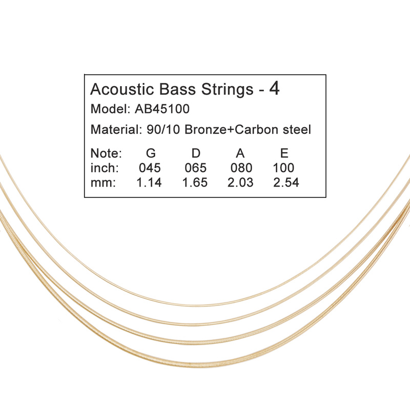 4 dizeleri akustik bas ANTI-pa - Musical Instrument Strings incelemesi ve fiyatı