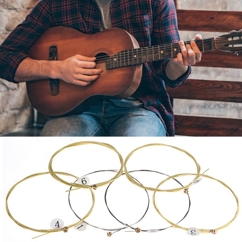 6 adet Yüksek Kaliteli Akustik - Musical Instrument Strings incelemesi ve fiyatı
