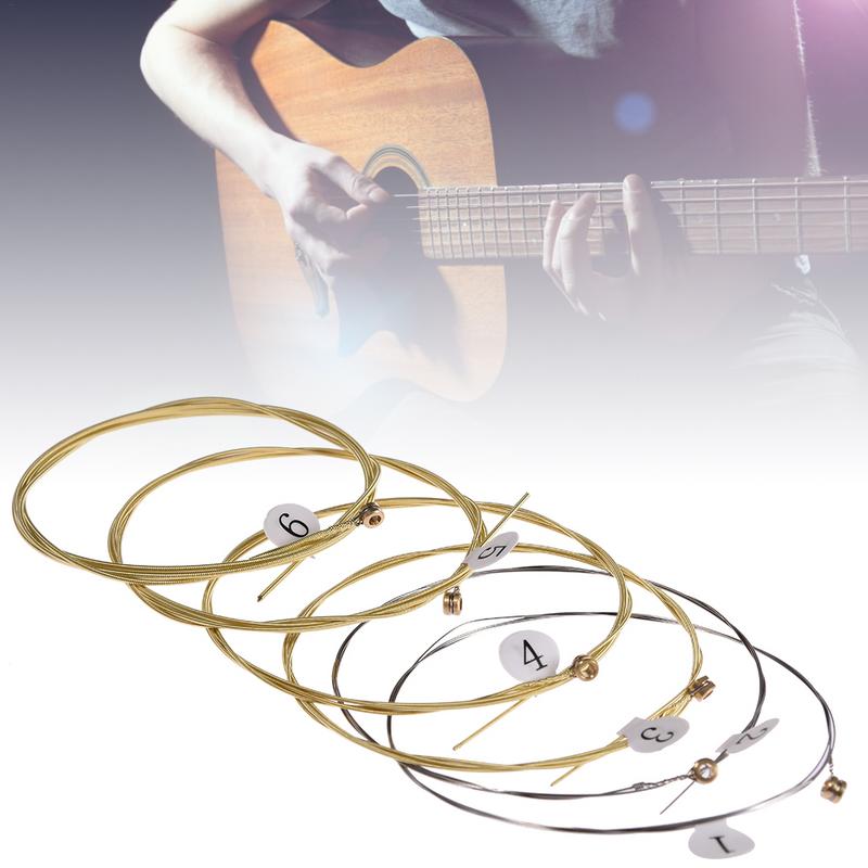 6 adet Yüksek Kaliteli Akustik - Musical Instrument Strings incelemesi ve fiyatı