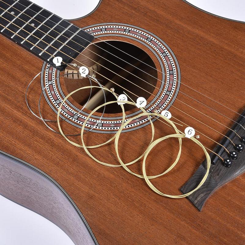 6 adet Yüksek Kaliteli Akustik - Musical Instrument Strings incelemesi ve fiyatı
