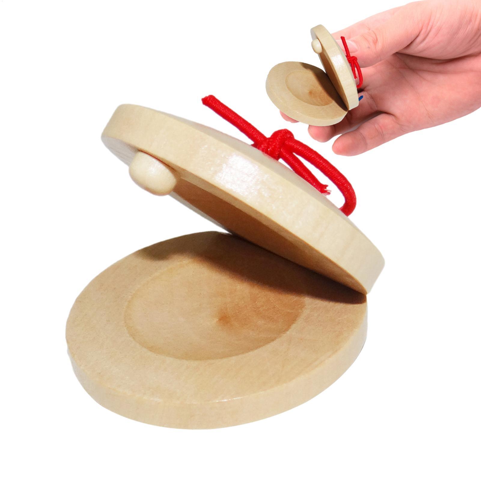Ahşap Kastanyetler Çocuklar İç - Musical Instrument For Toddlers incelemesi ve fiyatı