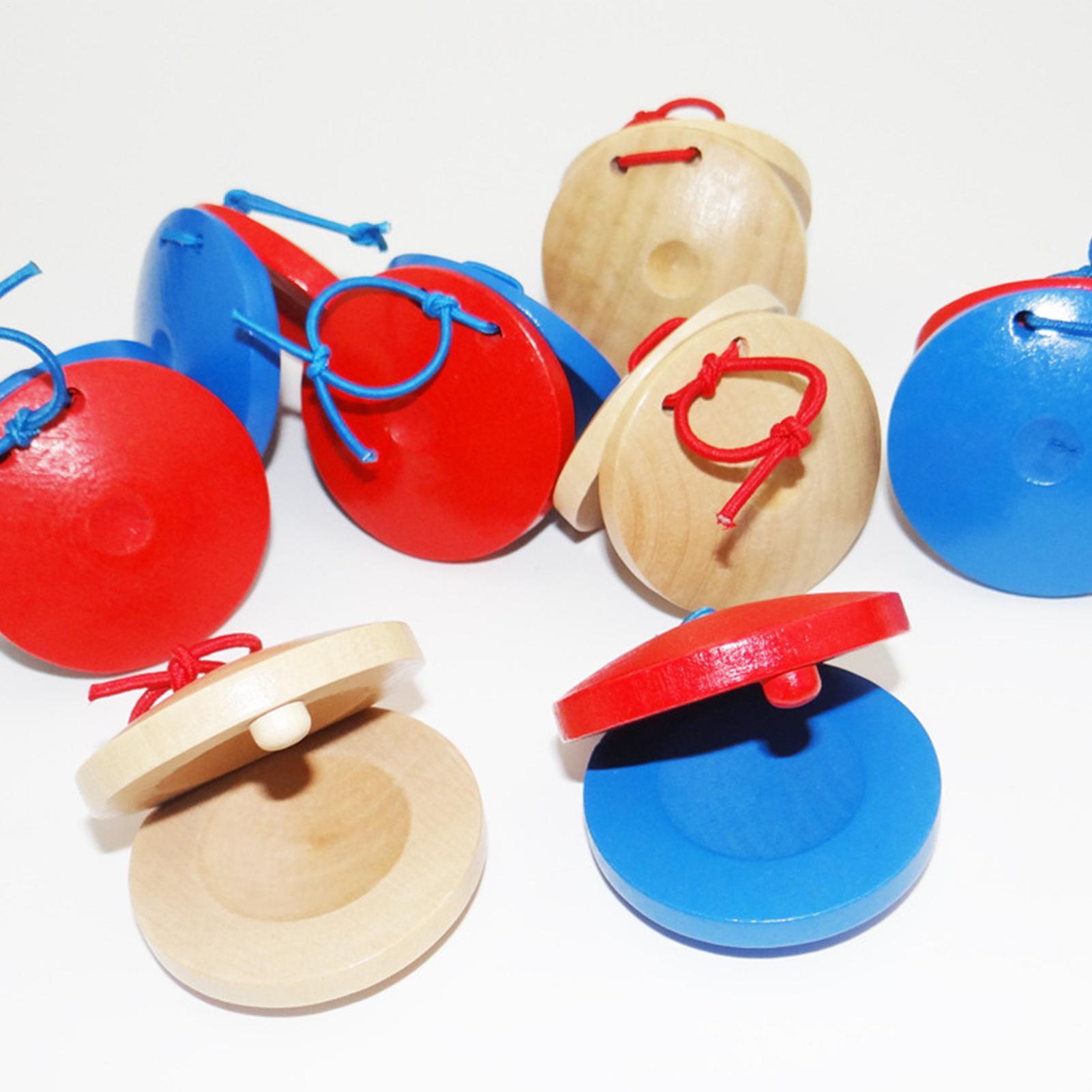 Ahşap Kastanyetler Çocuklar İç - Musical Instrument For Toddlers incelemesi ve fiyatı