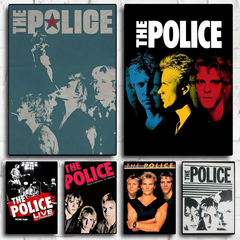 Rock Grubu The P-police Poster - Musical Instrument Poster incelemesi ve fiyatı