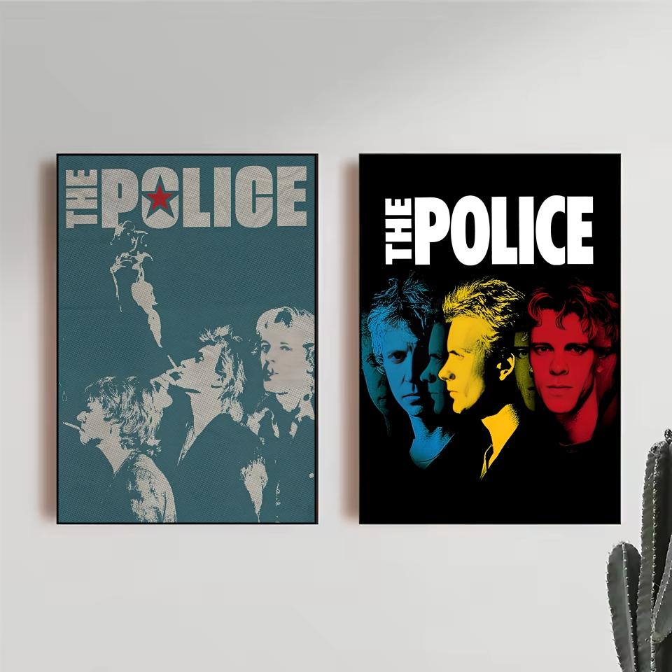 Rock Grubu The P-police Poster - Musical Instrument Poster incelemesi ve fiyatı