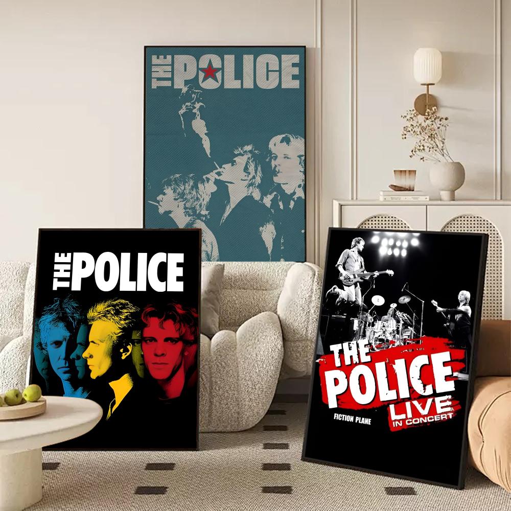 Rock Grubu The P-police Poster - Musical Instrument Poster incelemesi ve fiyatı