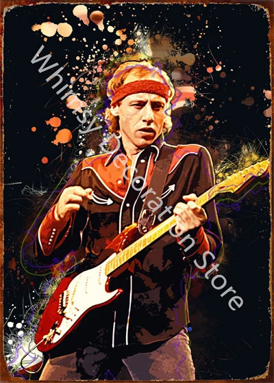 Rock Band gitar şarkıcı Retro  - Musical Instrument Poster incelemesi ve fiyatı