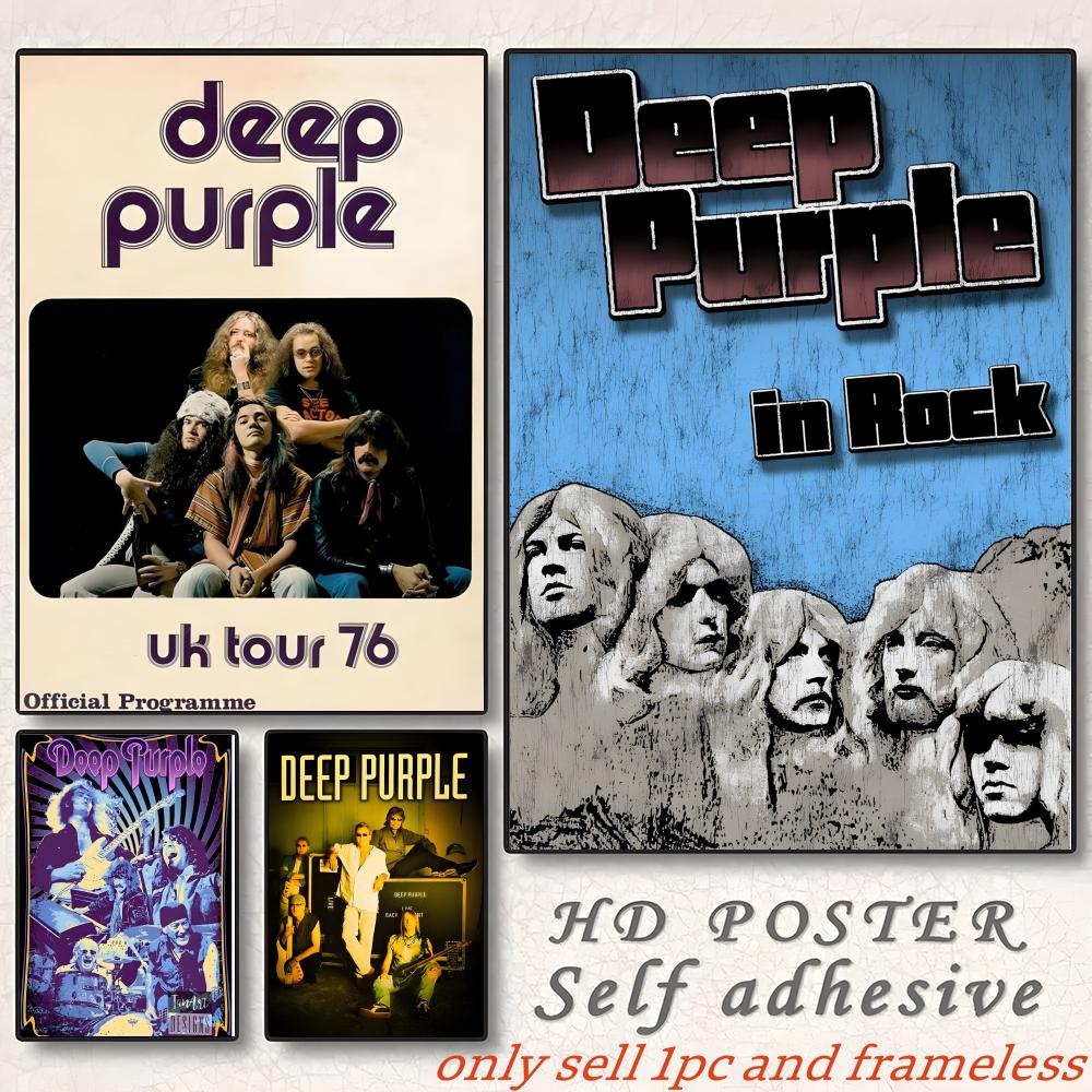 Hard Rock Band Müzik-Deep Purp - Musical Instrument Poster incelemesi ve fiyatı