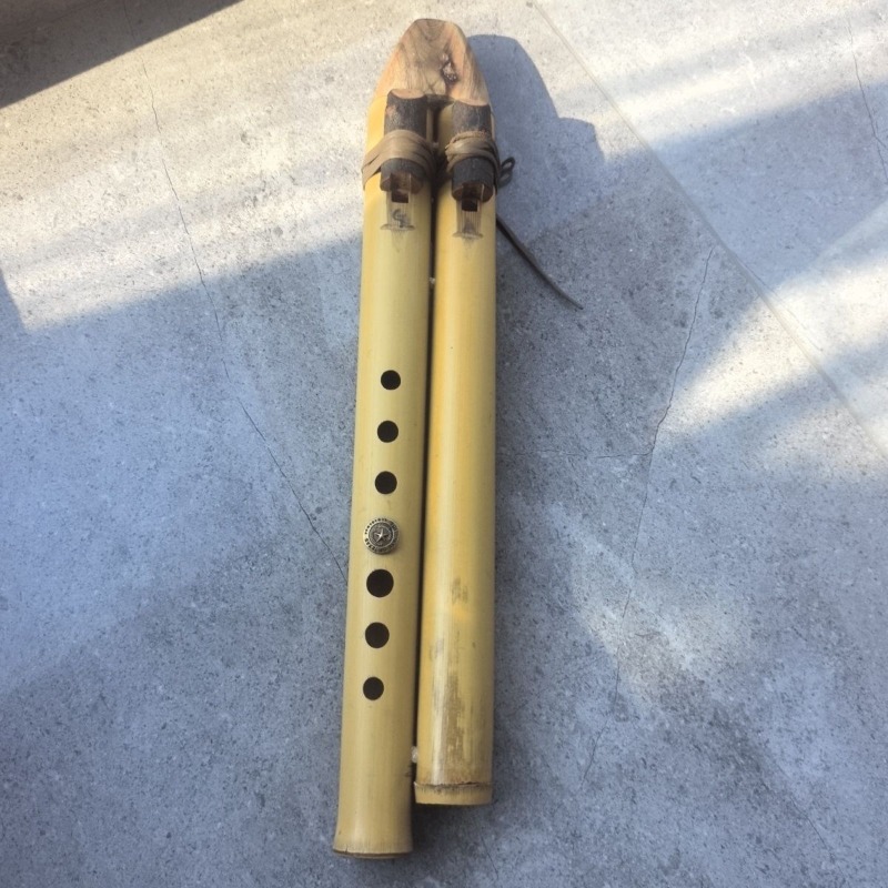 GA Anahtarlı Çift Tüplü Flüt E - Shakuhachi Bamboo Flute incelemesi ve fiyatı