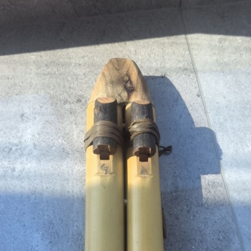 GA Anahtarlı Çift Tüplü Flüt E - Shakuhachi Bamboo Flute incelemesi ve fiyatı