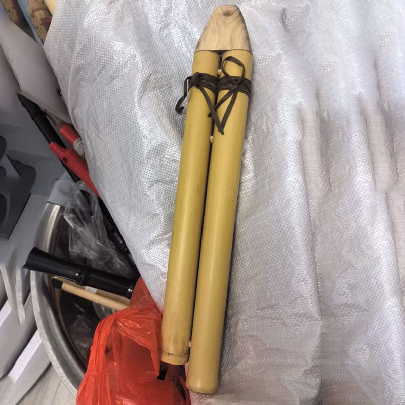 GA Anahtarlı Çift Tüplü Flüt E - Shakuhachi Bamboo Flute incelemesi ve fiyatı
