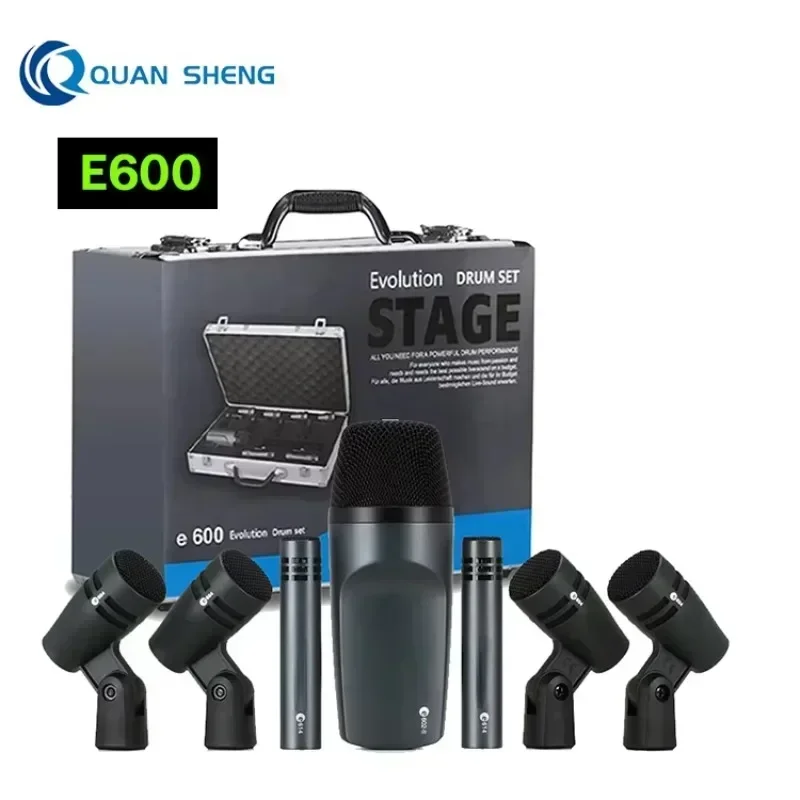 Stokta E600 Davul Mikrofon Set - Musical Instruments incelemesi ve fiyatı