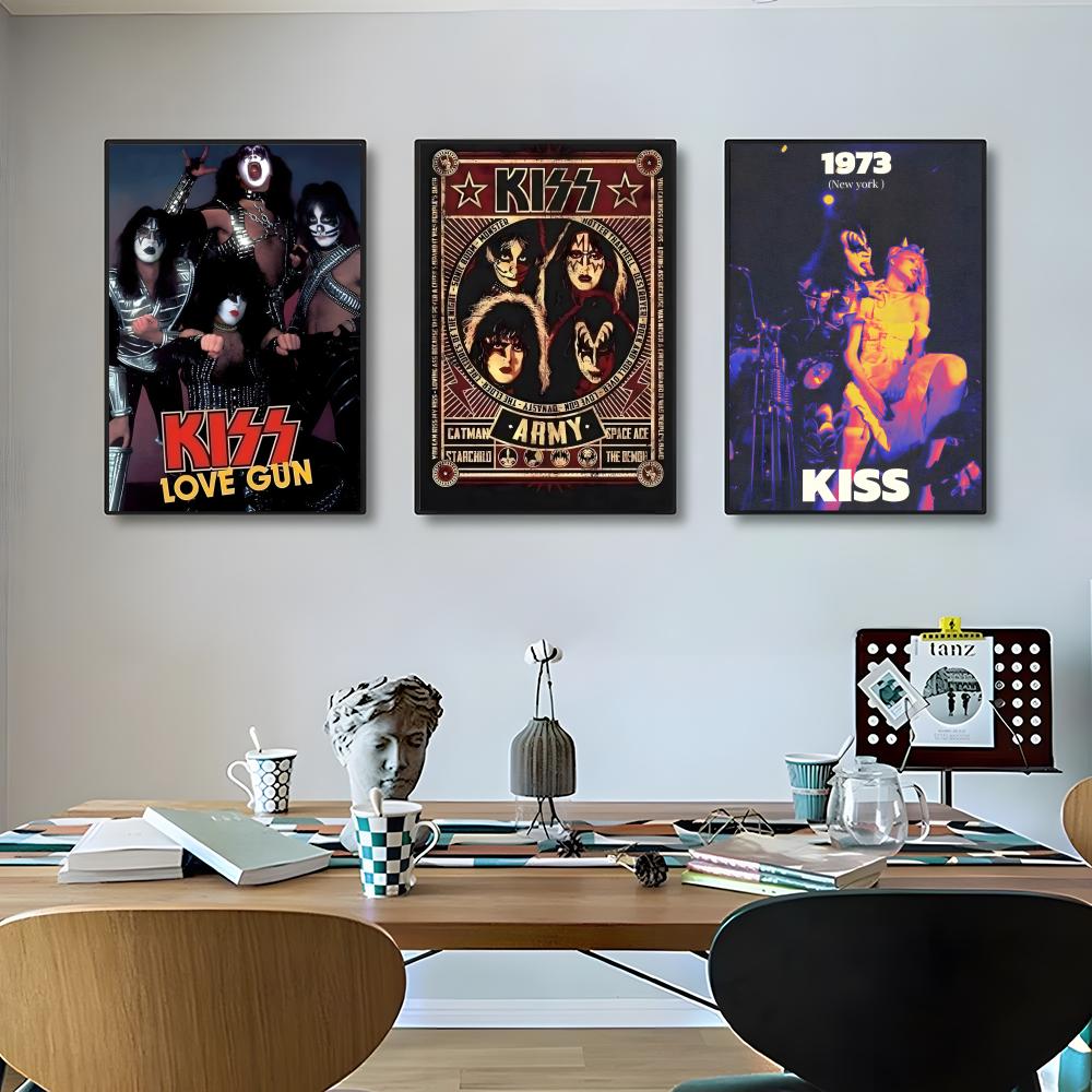 K-Kiss Kraft Rock Band-S Poste - Musical Instrument Poster incelemesi ve fiyatı