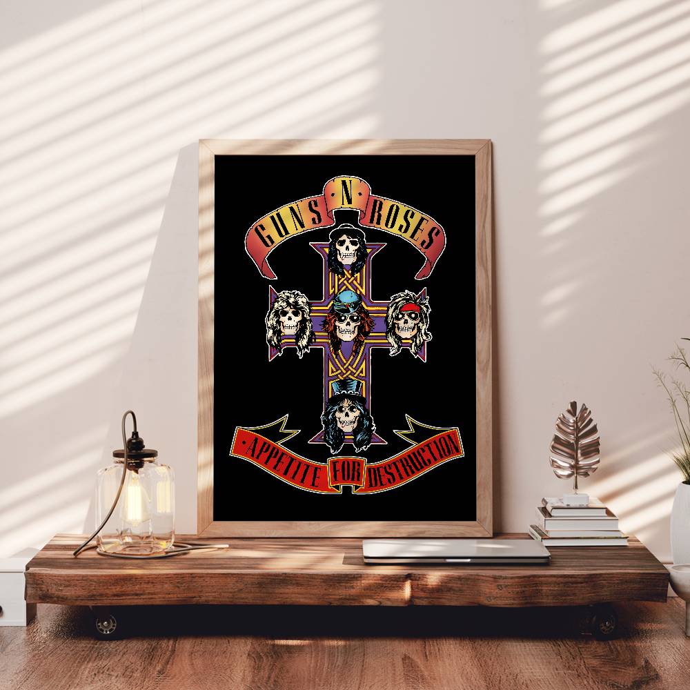 G-Guns Rock Grubu N R-Roses Po - Musical Instrument Poster incelemesi ve fiyatı