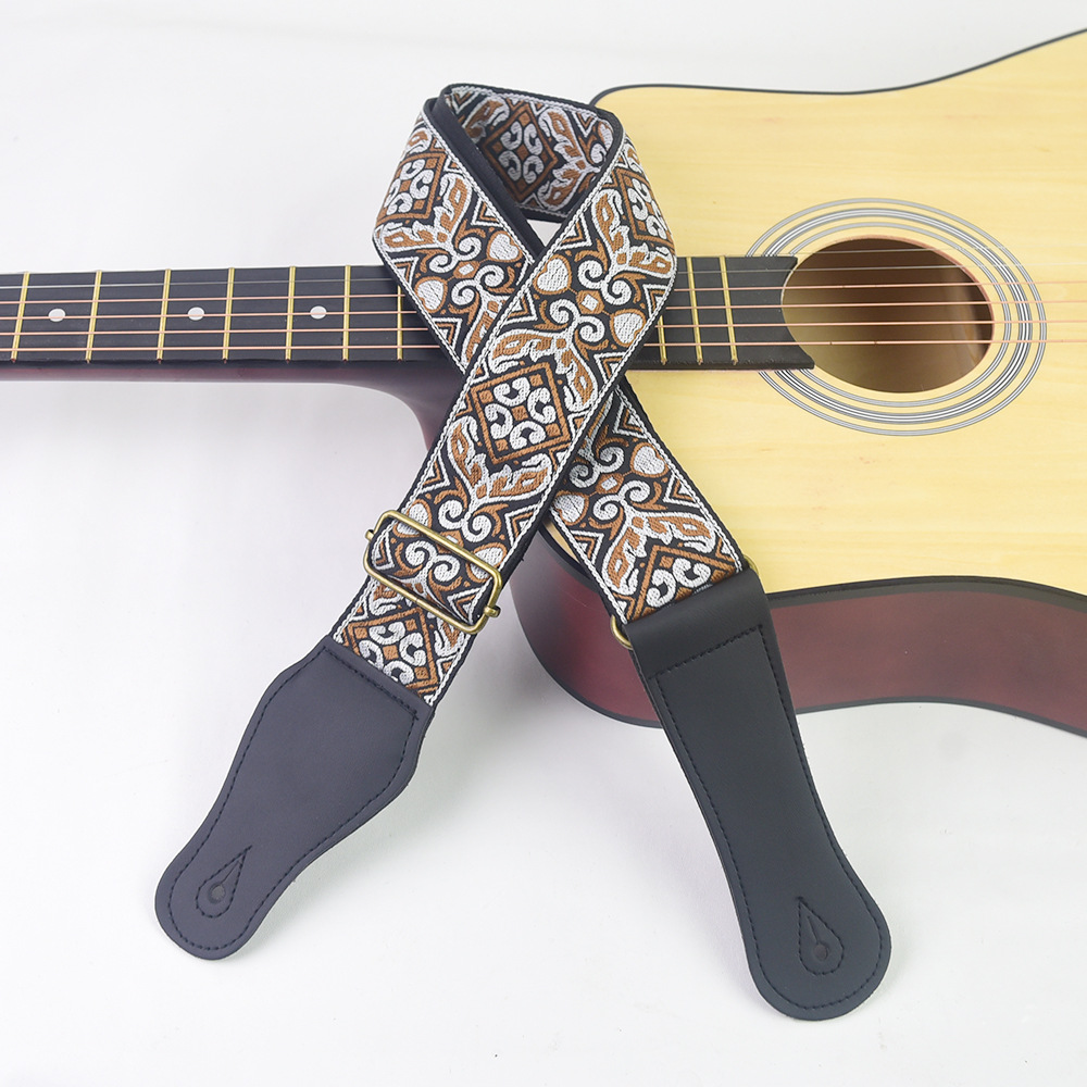 Gitar Askısı İşlemeli Baskı Et - Musical Instrument Art incelemesi ve fiyatı