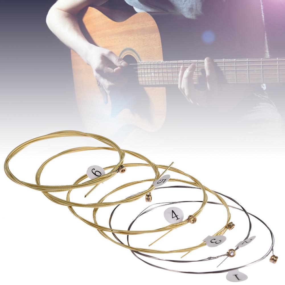 6 adet/takım evrensel akustik  - Musical Instrument Strings incelemesi ve fiyatı